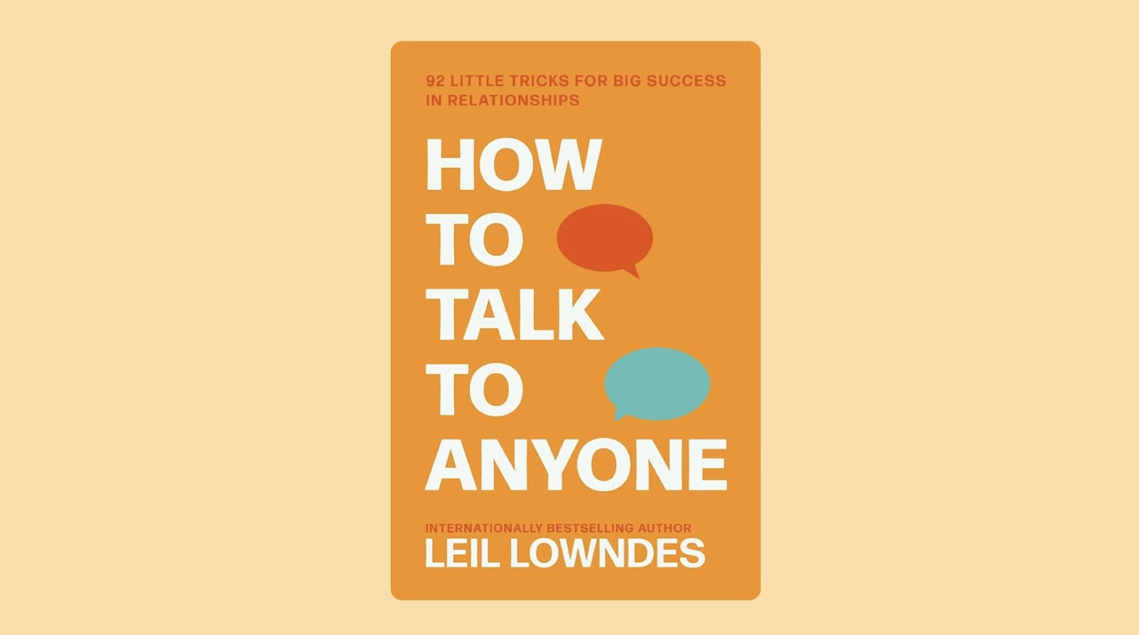 How to Talk to Anyone Book