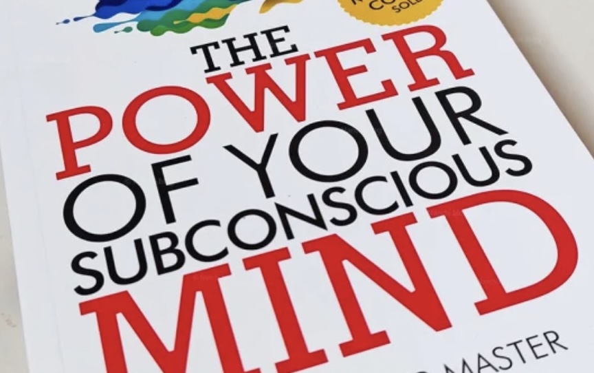 A book cover for "The Power of Your Subconscious Mind" by Joseph Murphy